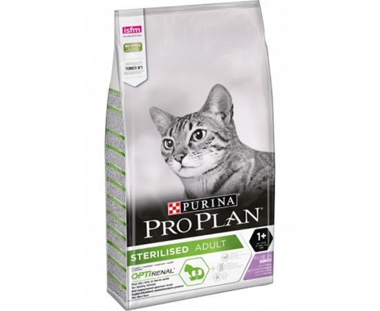 Сухой корм для кошек Purina индейка 10кг Pro Plan