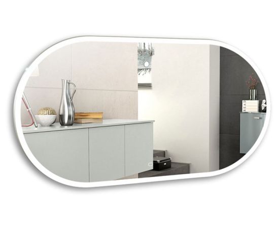 Mirror with backlight Silver Mirrors Viola 60x120 cm