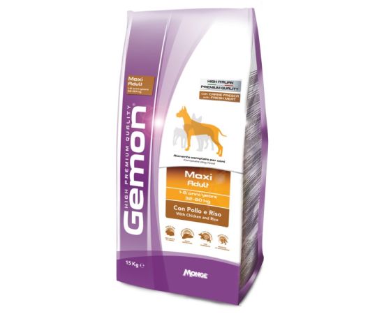 Dry food for adult dogs of medium breed chicken meat Monge 15 kg