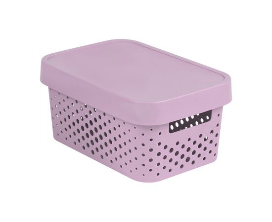 შესანახი ყუთი თავსახურით CURVER Pink 4,5L