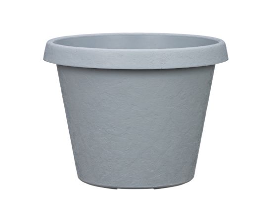 Outdoor plastic pot Scheurich 30/285 Stones light grey