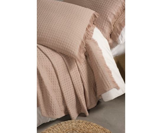 Bed cover Arya 220X240 Summer koyu beige