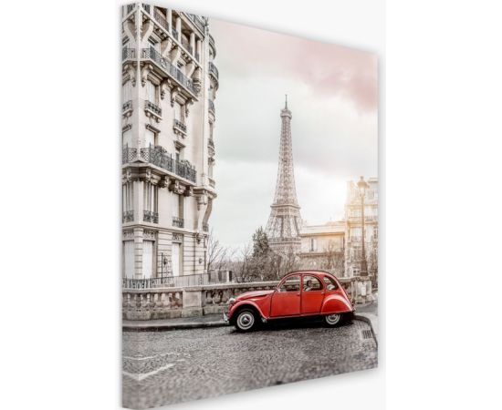 Picture on canvas Styler Red Car ST586 60X80 cm