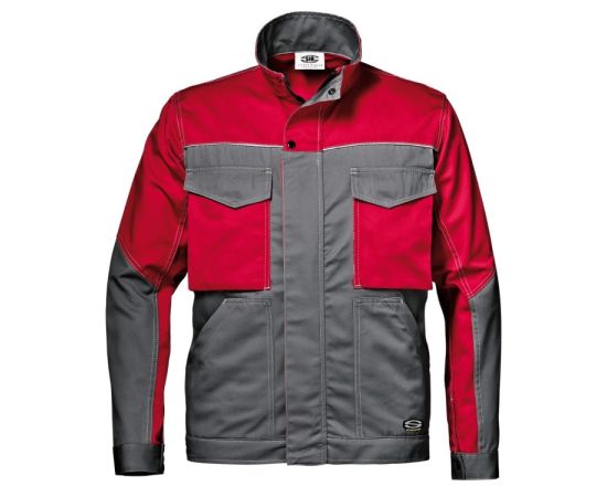 Куртка Sir Safety System Fusion 31098 50 серый/красный