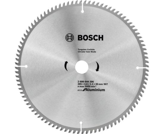 ხერხის დისკი Bosch ECO ALU/MULTI 305X30-96T