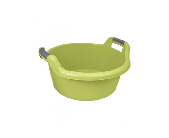 Round bowl with handles Curver 27 l green