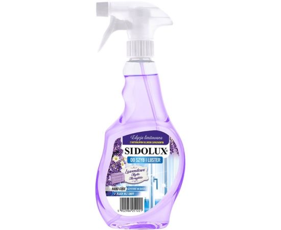 Mirror cleaner Lakma Sidolux lavender Marseille soap 500 ml