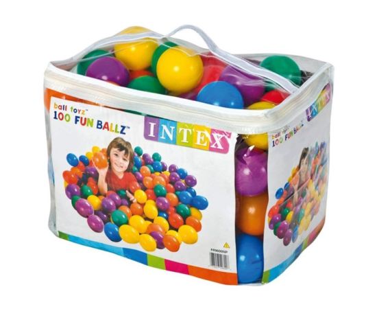 Мячики Intex 49600 Fun Ballz для сухого бассейна 100 шт
