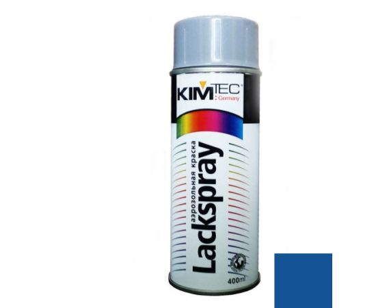 Lacquer paint aerosol KIM-TEC blue 3180023 400 ml