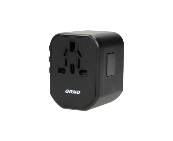 დამტენი უნივერსალური ORNO 2 USB 5В 2.4А 100-240V GOworld