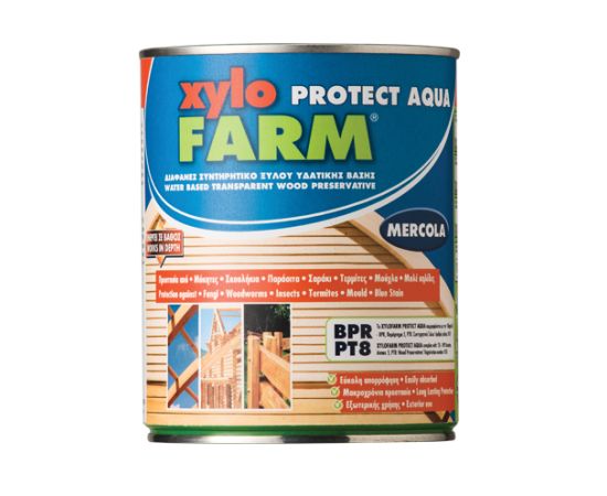 ანტისეპტიკი ხის Evochem Xylofarm Protect Aqua BPR PT8 750 მლ