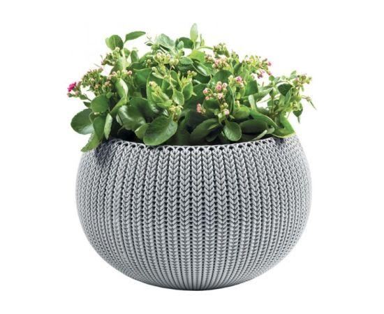 Flower pot Keter Cozies Cozies 9.4L Gray