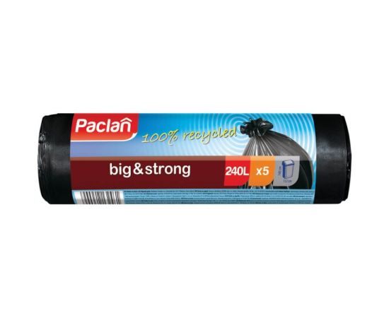 Пакеты для мусора Paclan Big &strong 240 л 5 шт