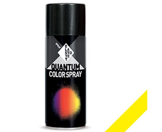 Paint spray Elastotet QUANTUM COLOR SPRAY RAL 1023 TRAFFIC YELLOW 400ml
