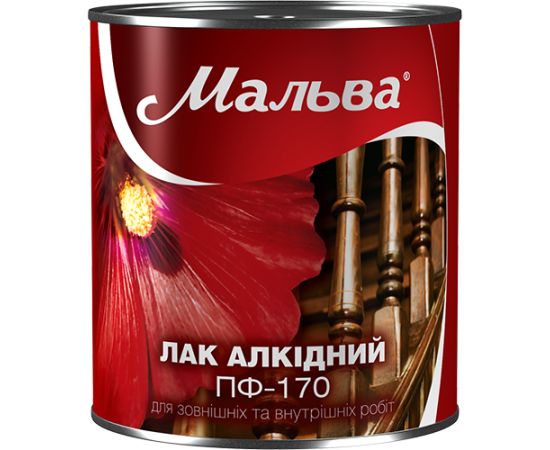 Alkyd varnish MALVA ПФ-170 2,5 l