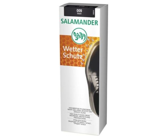 Shoe Cream Salamander Wetter Schutz 75 ml black