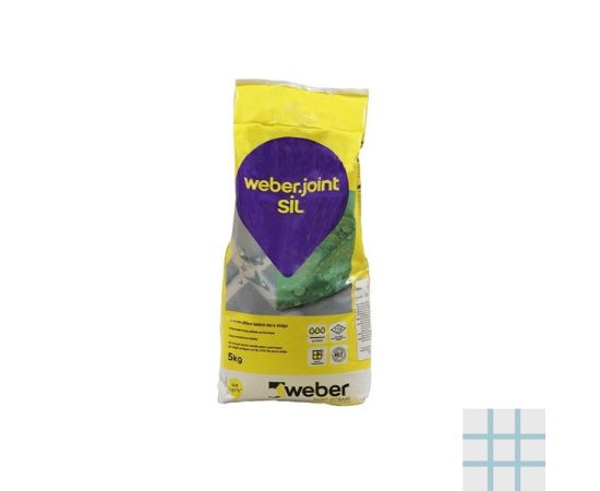 Grout for seams Weber.joint SIL 5 kg 404 turquoise