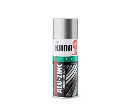 Enamel universal protective KUDO KU-1090 aluminum-zinc 520ml
