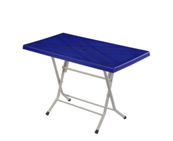 Folding table MENEKŞE Blue 115x65