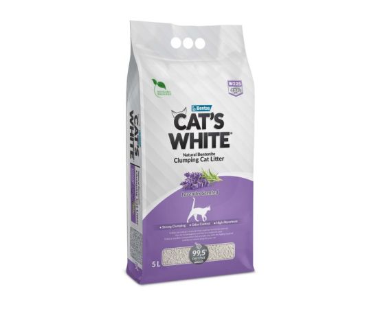 Cat litter with lavender aroma Cat's White 5L W225