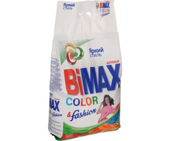 სარეცხი ფხვნილი Bimax Color and fashion automat 3 კგ