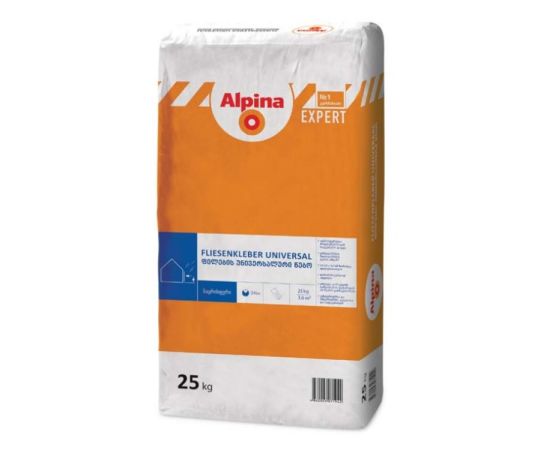 წებო ფილის Alpina FliesenKleber Universal 25 კგ