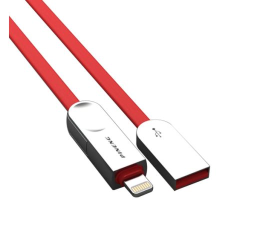 Кабель PINENG Micro USB 1м,2A красный PN307
