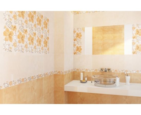 Кафель Golden Tile Karat бежевый верх 20x30 см
