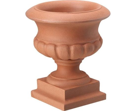 Outdoor plastic pot FORM PLASTIC Gazon Urn 1428-030 Ø46 terracotta