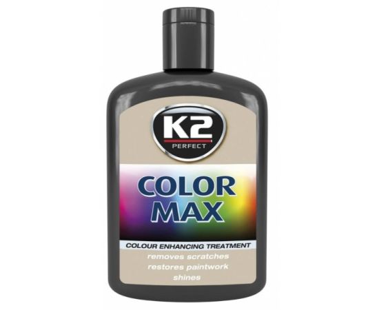 Краска автомобильная K2 Color Max 200 мл черная (K020CA)