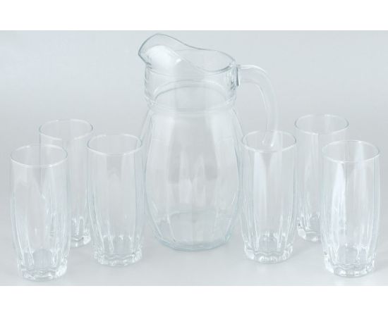 Decanter + 6 glasses Pasabahce Dance 97874 1.7 l + 320 ml
