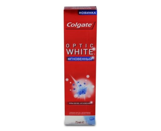 Toothpaste COLGATE Optic White Instant 75 ml.
