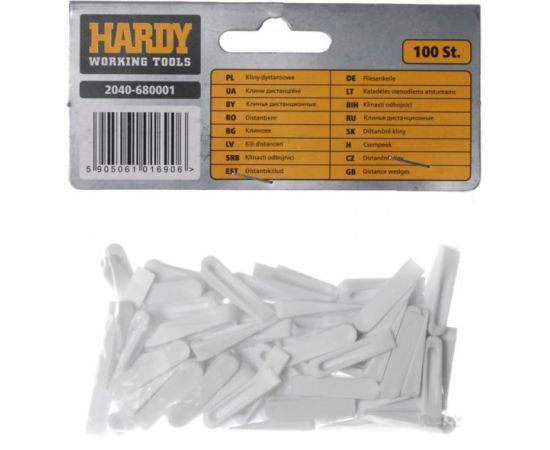 Дистанционные клинья  Hardy 040-680001 100 шт