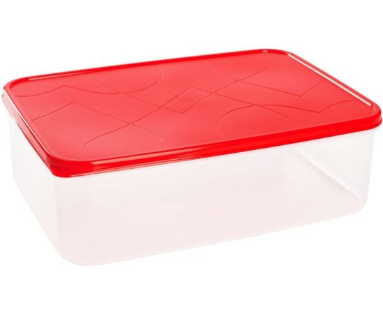 Container for products rectangular Plastik Repablik Vitamino 1,5 l juicy tomato