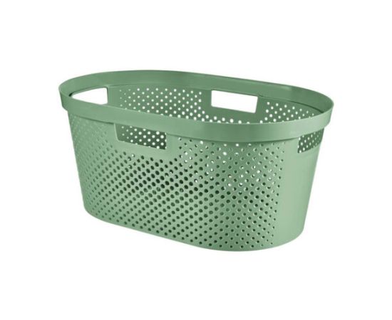 Laundry basket Curver 40 l green