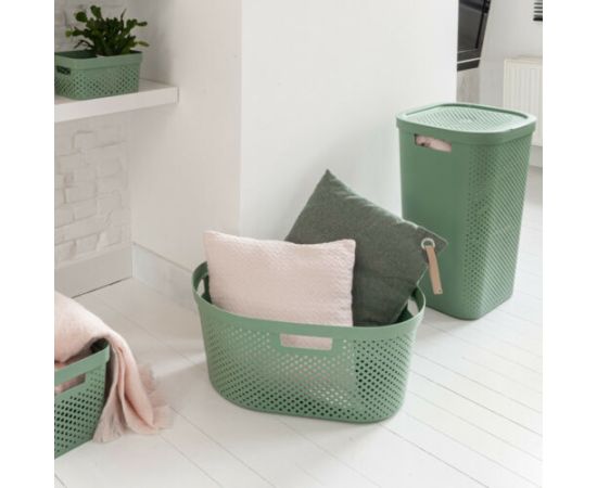 Laundry basket Curver 40 l green