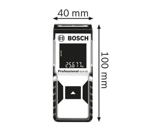 ლაზერული მანძილის საზომი Bosch GLM 30 Professional (0601072500)
