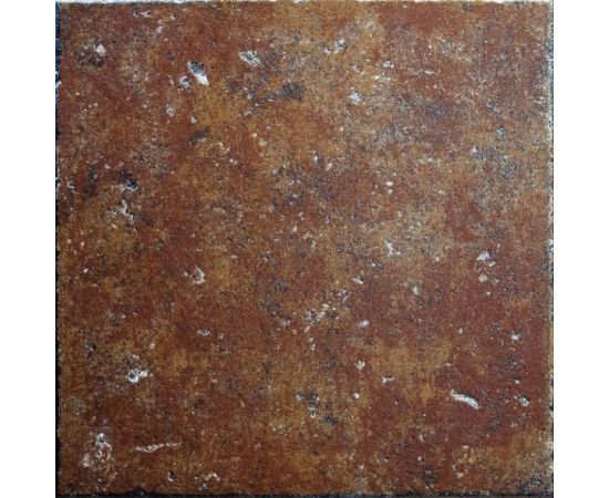 Floor tile Absolut Keramika Steel red 41x41 cm
