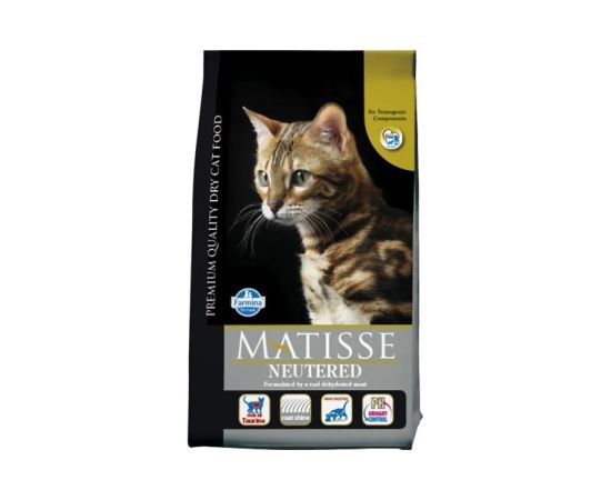 Sterilized and castrated cat dry food Farmina with chicken meat 1,5kg