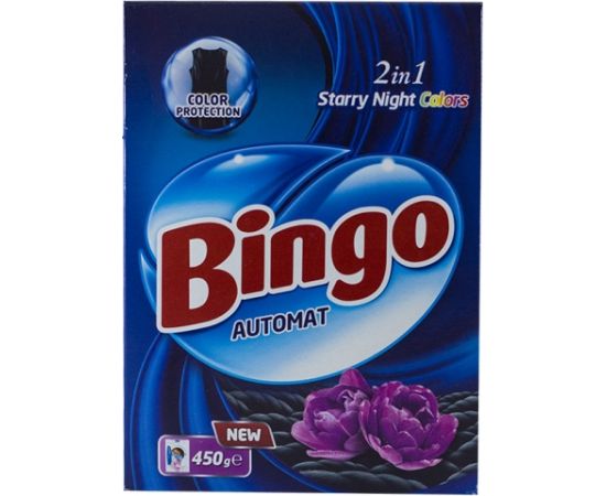 Стиральный порошок BINGO Automat Starry night colors 2 in 1 450 г