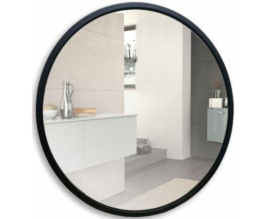 Зеркало черная рама-металлический профиль Silver Mirrors Manhattan D500