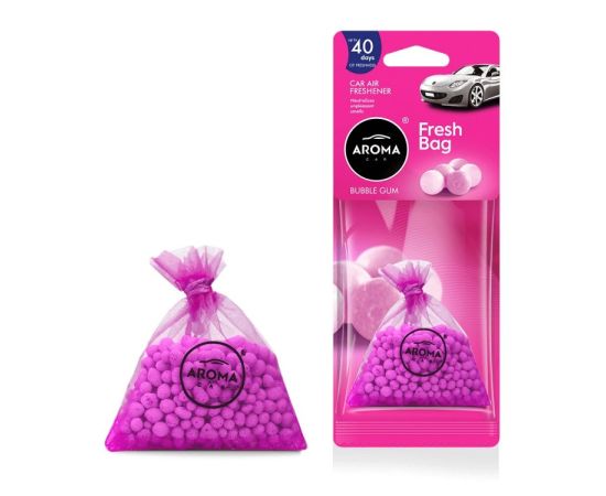 არომატიზატორი Aroma Car Fresh Bag Bubble Gum 12 გ