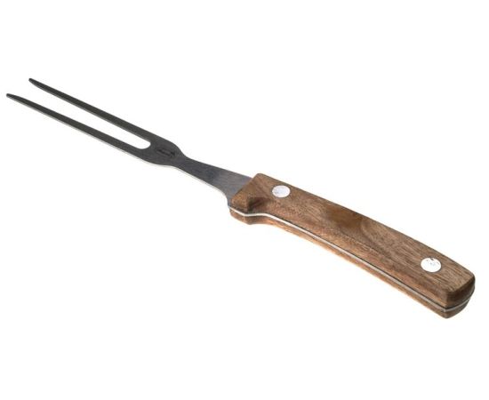 Вилка металлическая с деревянной ручкой Provence 27.5х15.3 см