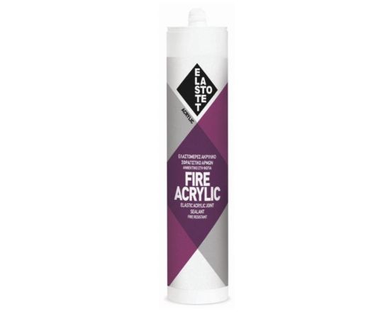 ჰერმეტიკი აკრილის ცეცხლგამძლე Elastotet Fire Acrylic 310 მლ