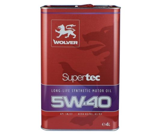 Масло моторное Wolver Supertec SAE 5W-40 4 л