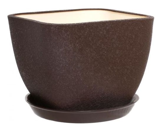 Flower Pot Ceramit Nockturn N1 Silk Chocolate