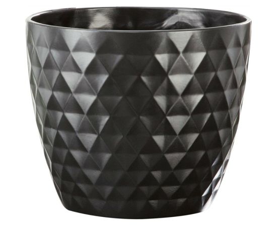 Ceramic pot for flowers Scheurich 832/18 ANTHRAZIT