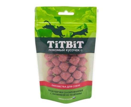 სასუსნავი ძაღლებისთვის ხბოს ხორცი TitBit 100 გ
