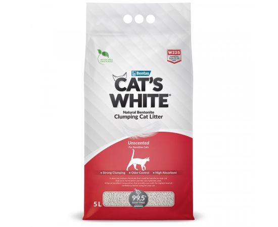 Cat litter odorless Cat's White 5l W225