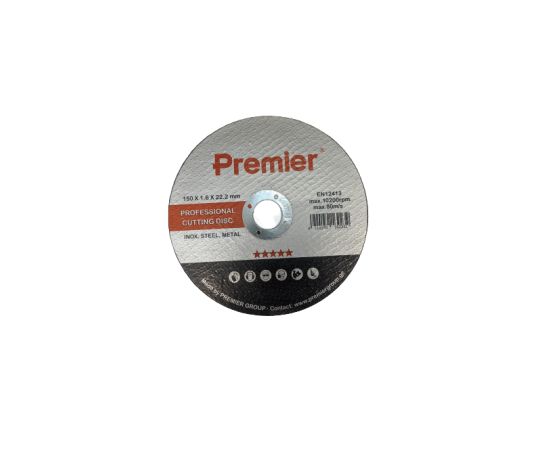Cutting disc for metal   Premier   150 x 1.6 x 22 mm